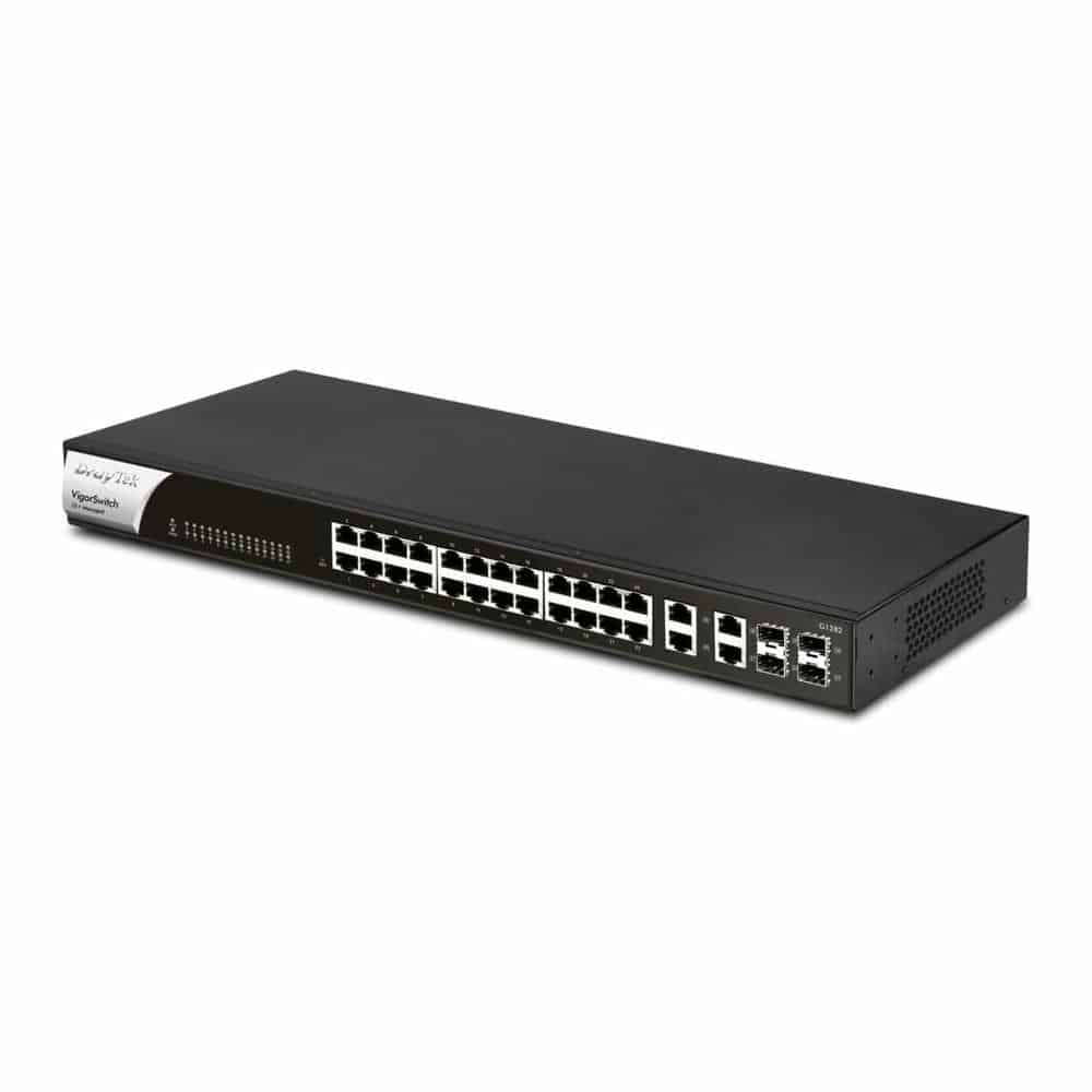 (image for) Draytek VigorSwitch G1282 28 Port Gigabit Switch